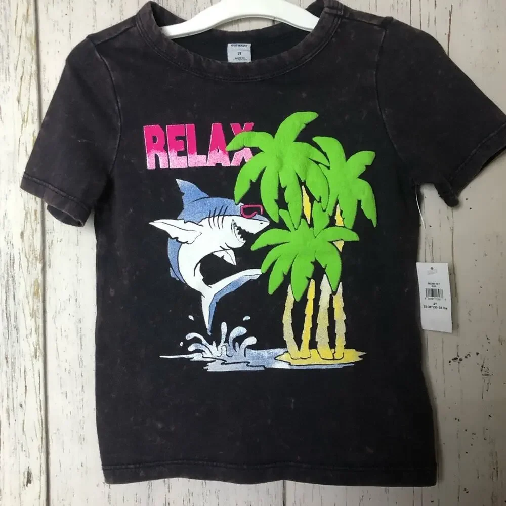 Old Navy Graphic Short Sleeve Sz 2T